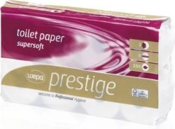 WEPA PRESTIGE 64rollen - Supersoft 3-laags Toiletpapier 250vel -Levensrandproducten 1200x885