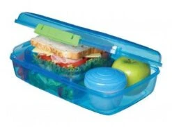 Sistema Bento Box 1.76L Met Boterhamlade - Doorzichtig/Paars 7 Sistema Bento Box 1.76L Met Boterhamlade - Doorzichtig/Paars -Levensrandproducten 1200x887 2