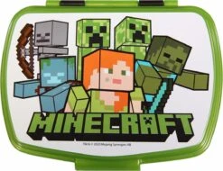 Mickey Mouse Minecraft Broodtrommel - 17x14 Cm - Brooddoos - Sandwich Box -Levensrandproducten 1200x925 2