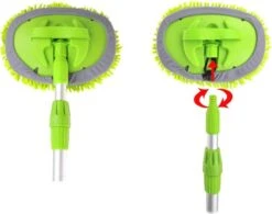 PROPLUS Pro Plus Wasborstel Chenille - Telescopische Steel - Uitschuifbaar Tot 2.50 Meter -Levensrandproducten 1200x946