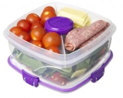 Sistema Salade Box Met Bestek - Geelgroen -Levensrandproducten 1200x953