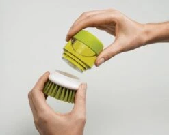 Joseph Joseph Afwasborstel Palm Scrub - Incl Houder - Grijs -Levensrandproducten 1200x964