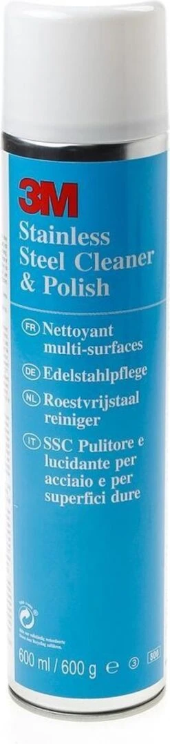 3M RVS Reiniger - 600 Ml -Levensrandproducten 275x1200