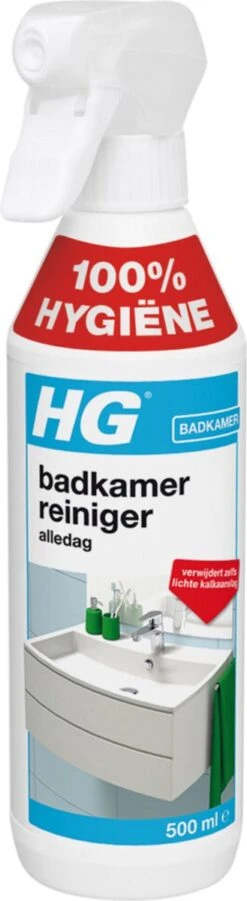HG Badkamerreiniger Alledag - 500ml - Verwijdert Zeepresten, Huidvetten En Lichte Kalkaanslag -Levensrandproducten 329x1200 3