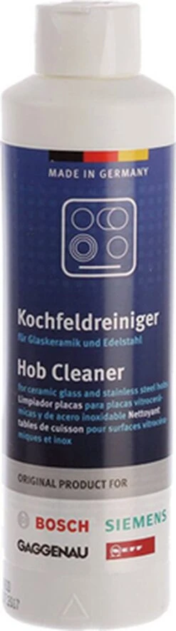 Bosch / Siemens Kookplaat Reiniger - 250 Ml -Levensrandproducten 335x1200