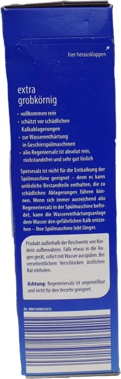 Vaatwaszout - Zout Vaatwasser - Zout Afwasmachine - Regenereerzout Vaatwasser - Onthardingszout Vaatwasser - 2 Kg -Levensrandproducten 384x1200