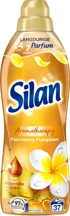 Silan Aroma Therapy Fascinating Frangipani Wasverzachter - 6 X 37 Wasbeurten - Voordeelverpakking -Levensrandproducten 391x1200 2