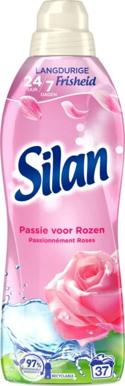Silan Passie Voor Rozen Wasverzachter - 6 X 37 Wasbeurten - Voordeelverpakking -Levensrandproducten 391x1200 3