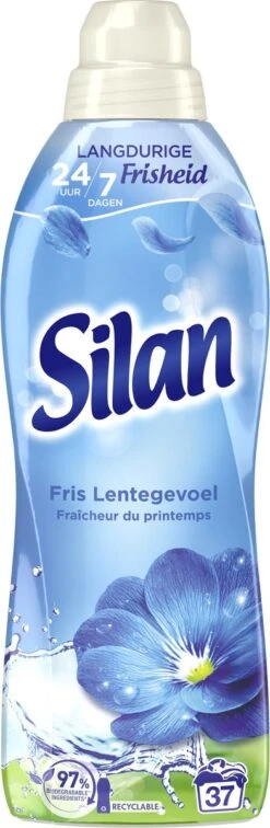 Silan Fris Lentegevoel Wasverzachter - 6 X 37 Wasbeurten - Voordeelverpakking -Levensrandproducten 392x1200