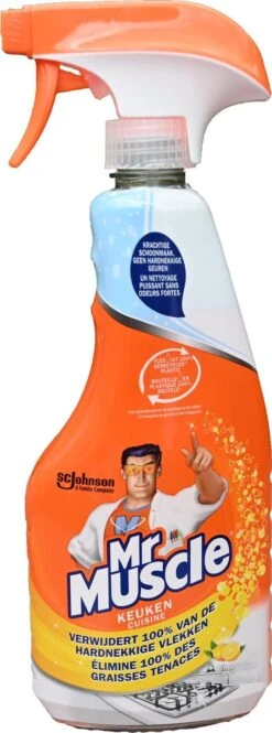 3 X Mr Muscle Keuken Reiniger Spray - Keukenreiniger - 3 X 500ml -Levensrandproducten 446x1200 1