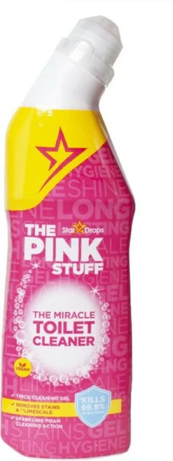 The Pink Stuff The Miracle Toilet Cleaner - Toiletreiniger - 750ml -Levensrandproducten 452x1200 1