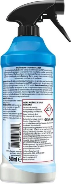Glorix Hygiënische Badkamer Foamspray - 6 X 500 Ml - Voordeelverpakking -Levensrandproducten 463x1200 2
