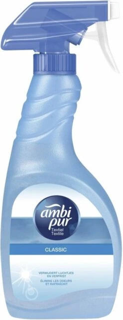 Ambi Pur Classic - 500ml - 8 Stuks - Textielverfrisser -Levensrandproducten 463x1200
