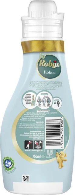 Robijn Collections Kokos Wasverzachter - 8 X 30 Wasbeurten - Voordeelverpakking -Levensrandproducten 464x1200 7