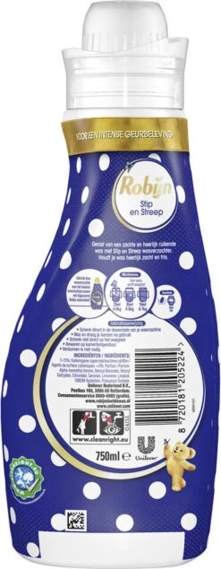 Robijn Specials Stip En Streep Wasverzachter - 8 X 30 Wasbeurten - Voordeelverpakking -Levensrandproducten 467x1200