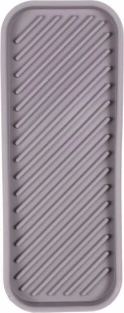 Benson Afdruipmat - Siliconen - 23.5 X 9.5 Cm - Grijs -Levensrandproducten 478x1200 6