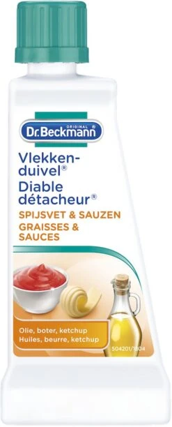 Dr. Beckmann Vlekkenduivel Spijsvet & Sauzen 50 Ml -Levensrandproducten 484x1200