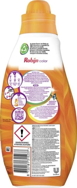 Robijn Klein & Krachtig Classics Color Vloeibaar Wasmiddel - 8 X 19 Wasbeurten - Voordeelverpakking -Levensrandproducten 494x1200 2