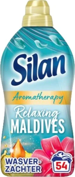 Silan Aroma Therapy Relaxing Maldives Wasverzachter - 8 X 54 Wasbeurten - Voordeelverpakking -Levensrandproducten 511x1200