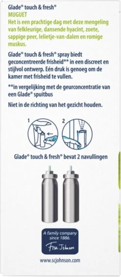 Glade By Brise Touch & Fresh Muguet Navulling - 2 Stuks -Levensrandproducten 527x1200 3