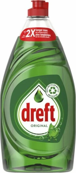 Dreft Platinum Quickwash Original - Vloeibaar Afwasmiddel - Tot 3x Sneller Schoonmaken Van Het Vet - Voordeelverpakking 8 X 780ml -Levensrandproducten 529x1200 1