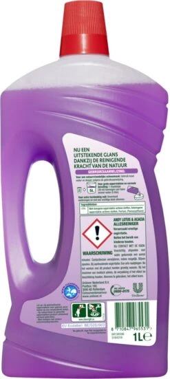 Andy Lotus & Acacia Allesreiniger - 6 X 1L - Voordeelverpakking 9 Andy Lotus & Acacia Allesreiniger - 6 X 1L - Voordeelverpakking -Levensrandproducten 538x1200