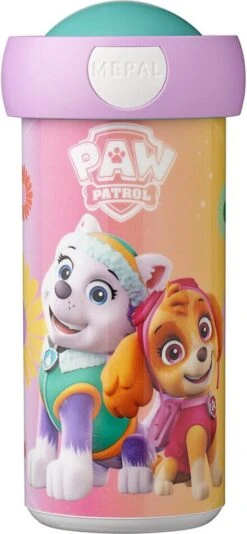 Paw Patrol Girls Voordeelset Lunchbox & Schoolbeker - Mepal Broodtrommel & Drinkbeker - -Levensrandproducten 555x1200 1