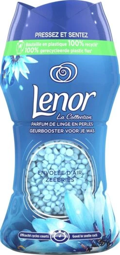 Lenor Geurbooster Zeebries - Geurparels - 6x11 Wasbeurten - Voordeelverpakking -Levensrandproducten 568x1200 3