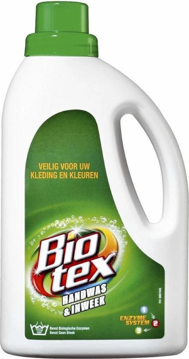 Biotex - Handwas En Inweek Vloeibaar - 2 X 750 Ml 1 Biotex - Handwas En Inweek Vloeibaar - 2 X 750 Ml