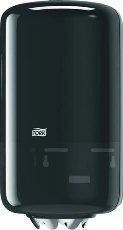 Tork Mini Centerfeed Poetspapier Dispenser Kunststof Zwart M1 -Levensrandproducten 644x1200 2