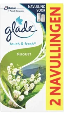 Glade By Brise Touch & Fresh Muguet Navulling - 2 Stuks -Levensrandproducten 682x1200