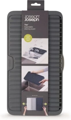 Joseph Joseph - Tier - Afdruipmat - Uitschuifbaar - Grijs 17 Joseph Joseph - Tier - Afdruipmat - Uitschuifbaar - Grijs -Levensrandproducten 711x1200