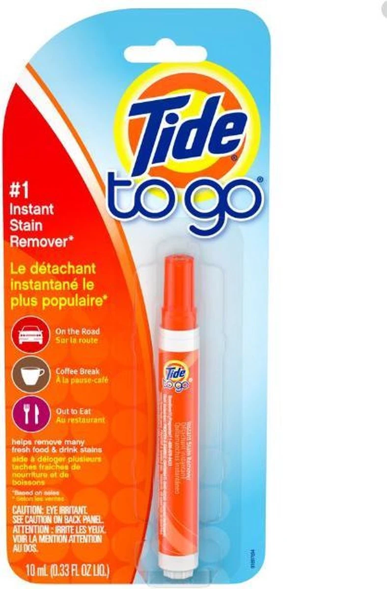 Tide To Go Instant Vlekverwijderaar 10 Ml 1 Tide To Go Instant Vlekverwijderaar 10 Ml