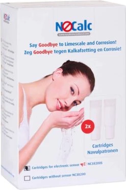 NoCalc Navulpatronen - 2 Stuks - Gebruik I.c.m. Electronic Sensor - Waterontharder - Waterontkalker -Levensrandproducten 794x1200