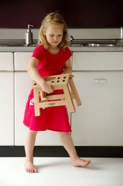 PUHLMANN - Inklapbare Kruk, JAMES, Hout, 23 Cm Hoog, Max 150 Kilo -Levensrandproducten 797x1200 2