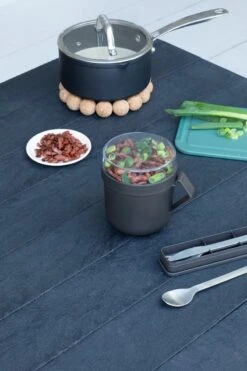Brabantia Make & Take Soepbeker - 0,6 L - Kunststof - Dark Grey -Levensrandproducten 800x1200 21