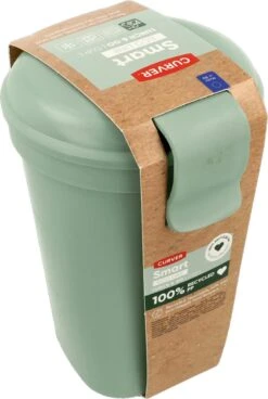 Curver Lunch & Go Beker - Magnetronbestendig - Lunchbeker – Muesli Beker - Soepbeker - Yoghurt Beker To Go – LunchBox - KoffieBeker - Salade Lunchbox - 0,6l – Groen -Levensrandproducten 805x1200 6
