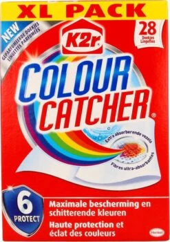 K2r Colour Catcher - Anti Kleurdoorloopdoekjes - Kleurbeschermer - 28 Stuks -Levensrandproducten 846x1200