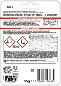Glorix Power 5 Bleek Toiletblokken - 9 Stuks - Voordeelverpakking 12 Glorix Power 5 Bleek Toiletblokken - 9 Stuks - Voordeelverpakking -Levensrandproducten 860x1200 1