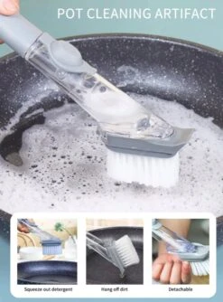 OXO Good Grips Afwasborstel Met Zeepdispenser -Levensrandproducten 887x1200