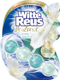 Witte Reus DeLuxe Toiletblok - Lovely Jasmine - WC Blokjes Voordeelverpakking - 10 Stuks -Levensrandproducten 894x1200 2