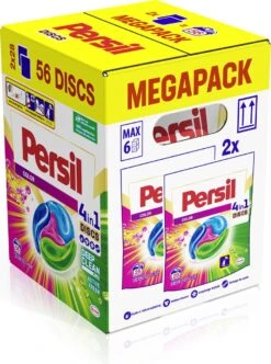 Persil® Persil 4in1 Discs Color Wascapsules - Wasmiddel Capsules - Voordeelverpakking - 2x28 Wasbeurten 18 Persil® Persil 4in1 Discs Color Wascapsules - Wasmiddel Capsules - Voordeelverpakking - 2x28 Wasbeurten -Levensrandproducten 894x1200