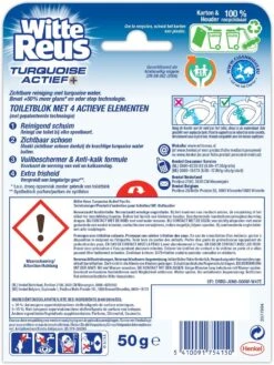 Witte Reus Turquoise Actief Toiletblok - Pacific - WC Blokjes Voordeelverpakking - 10 Stuks -Levensrandproducten 901x1200 2