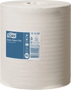 Poetsrol Tork M2 121206 2-laags - 20cm X 160m - 6 Rollen -Levensrandproducten 953x1200 1