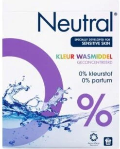 Neutral Kleur Waspoeder - 45 Wasbeurten -Levensrandproducten 962x1200