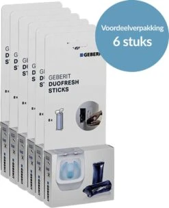 Geberit DuoFresh Sticks - 48 Stuks - Voordeelverpakking - Toilet/WC Blokjes Inbouwreservoir -Levensrandproducten 978x1200